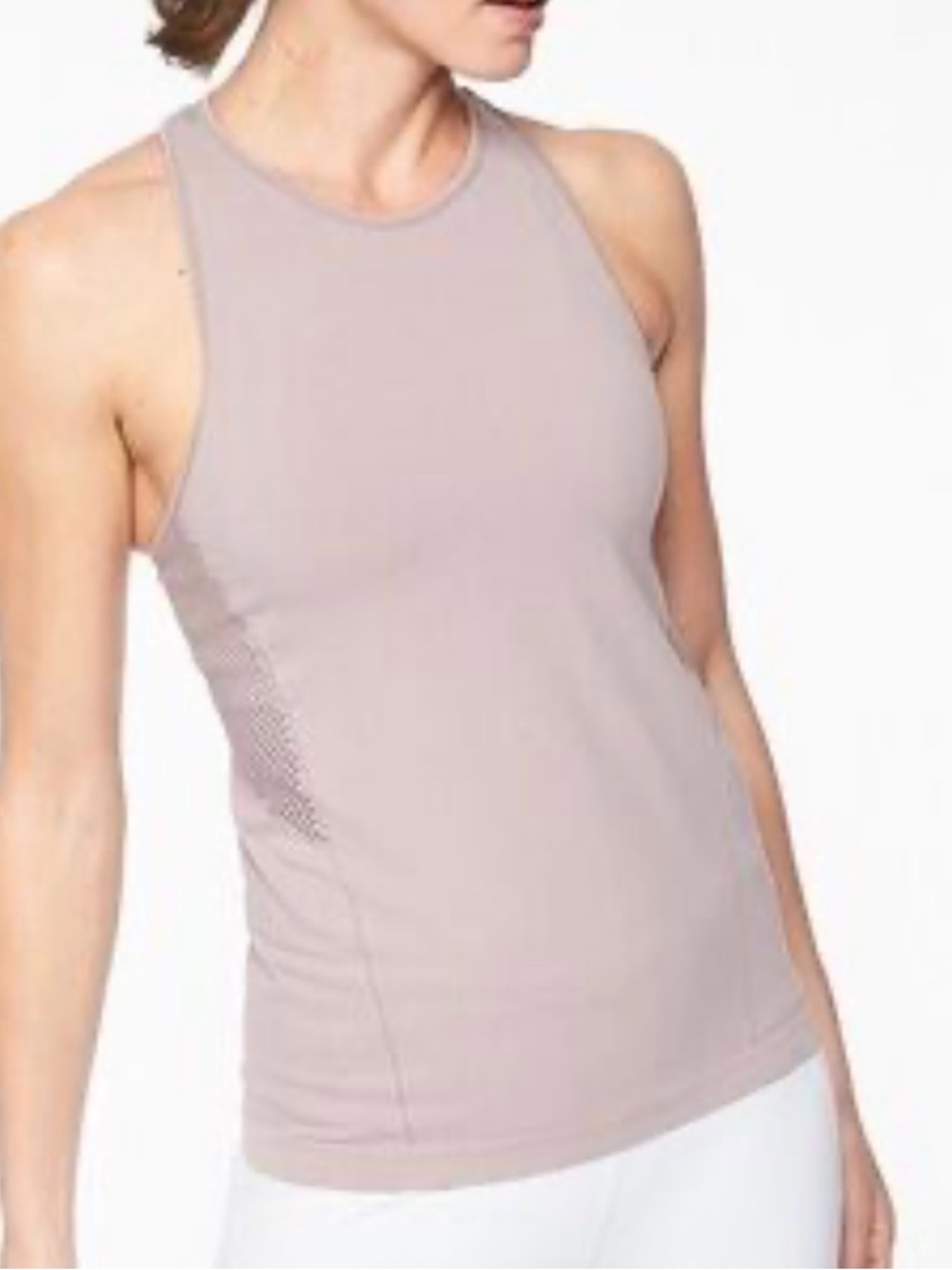 Athleta caliber tank top soft lilac size XS